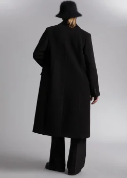 Store Enkeltradet Frakke Kvinder Frakker & Jakker