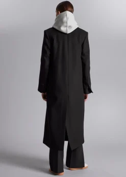 Cheap Enkeltradet Uldfrakke Kvinder Frakker & Jakker