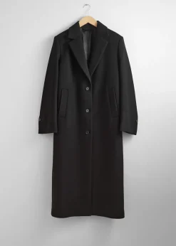 Cheap Enkeltradet Uldfrakke Kvinder Frakker & Jakker