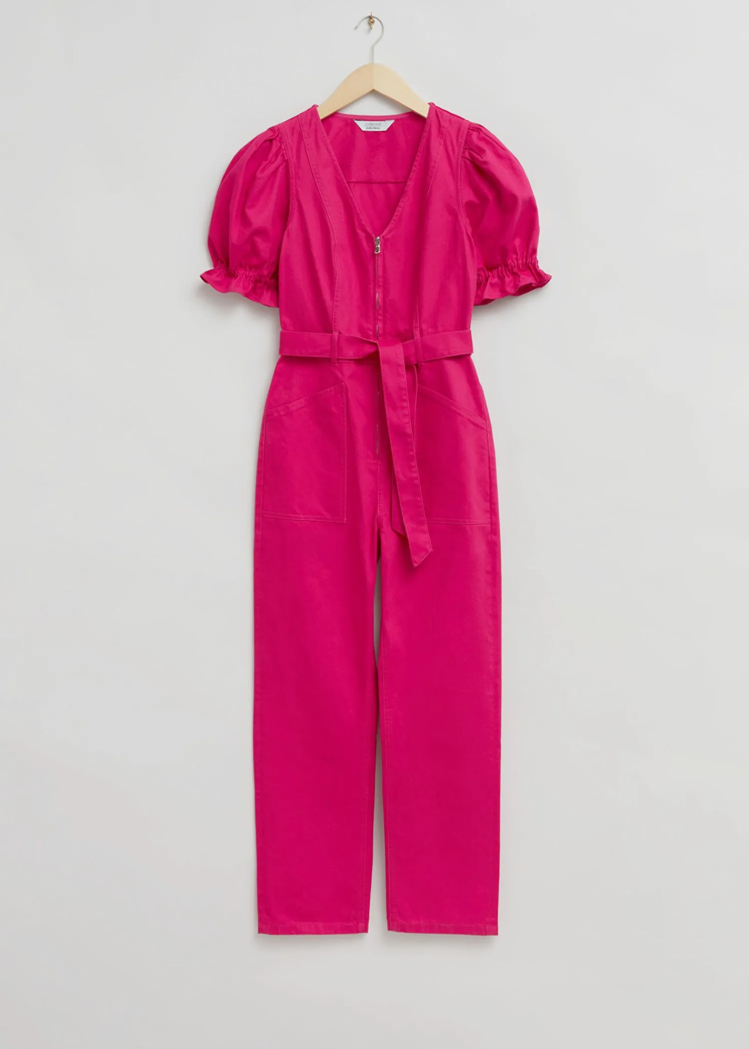 Fashion Feminin Pufaerme Jumpsuit Med V-Hals Kvinder Jumpsuits