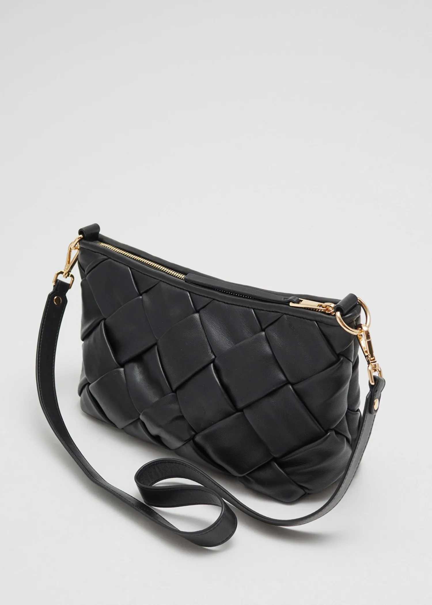 Sale Flettet Laeder Skuldertaske Kvinder Tasker