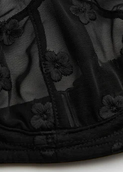 Cheap Frilled Sheer Bojle Bh Kvinder Bh'Er