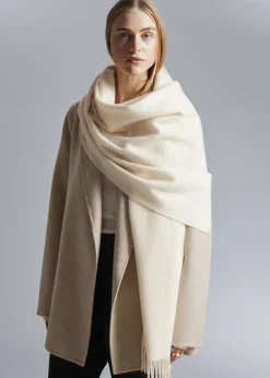 Discount Frynset Uldtorklaede Kvinder Matchende Sæt