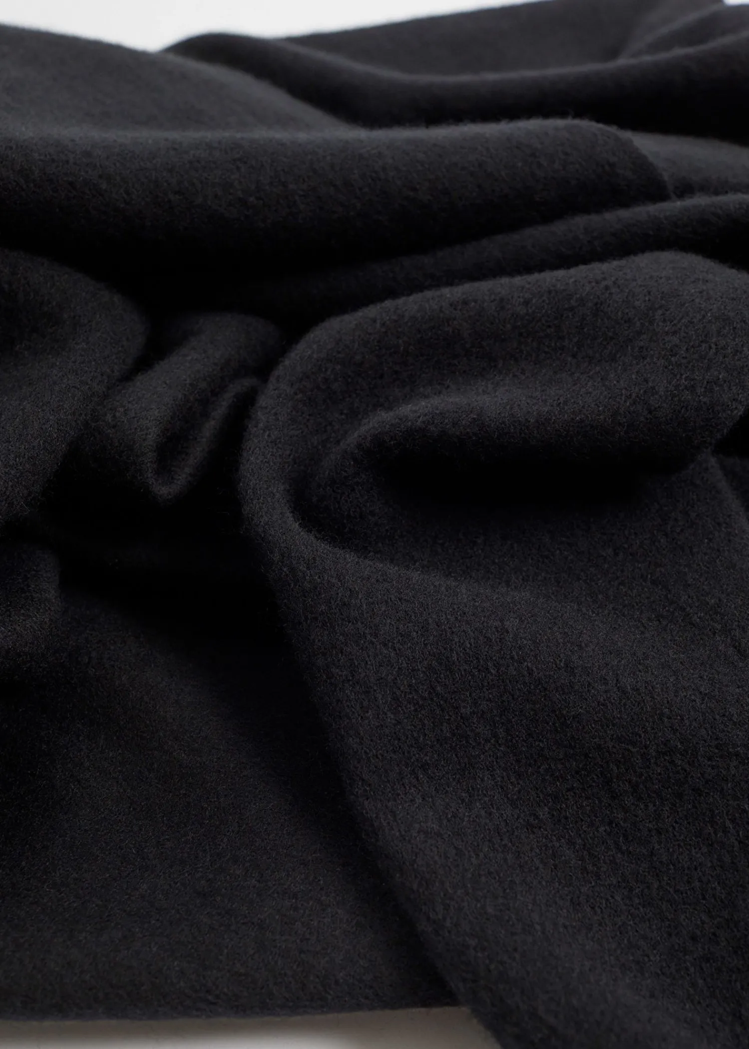 Sale Frynset Uldtorklaede Kvinder Matchende Sæt