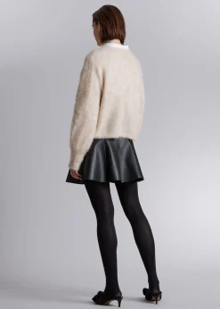 Best Sale Fuzzy Knit Jumper Kvinder Strik