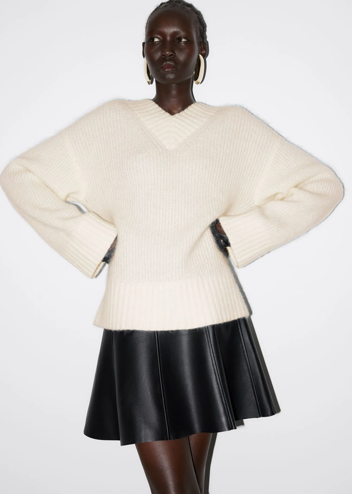 Fashion Fuzzy Knit Jumper Kvinder Strik