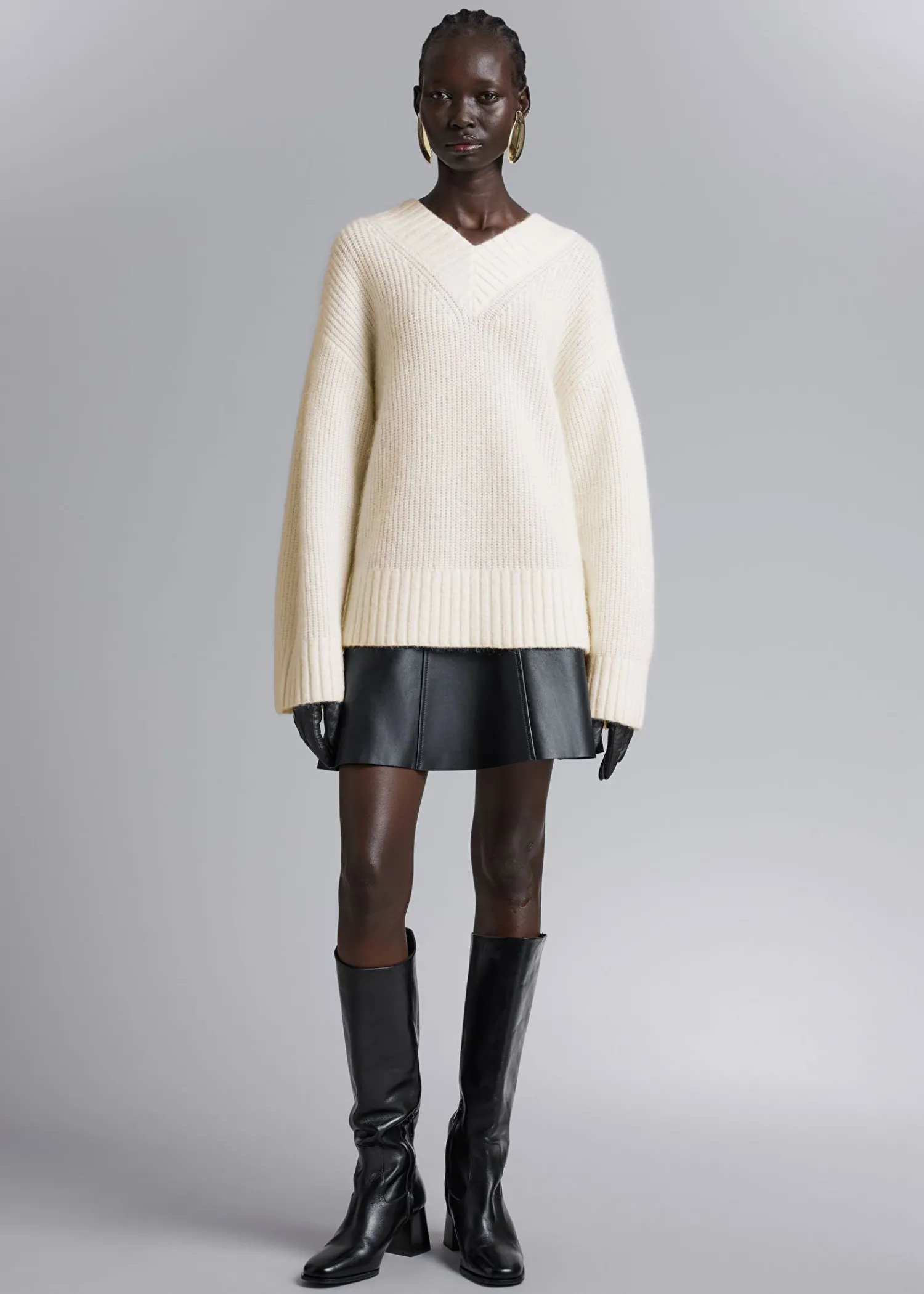 Fashion Fuzzy Knit Jumper Kvinder Strik
