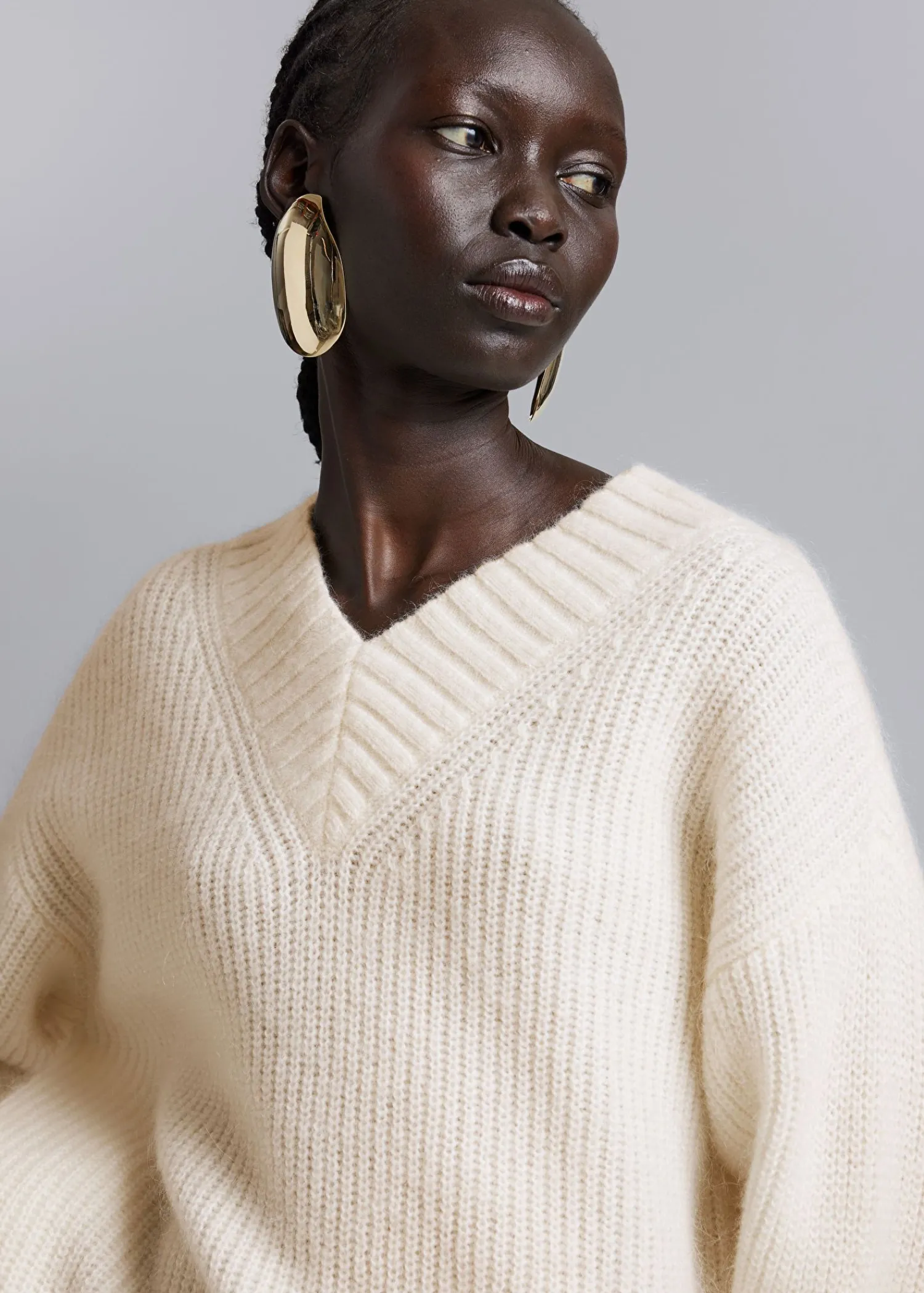 Fashion Fuzzy Knit Jumper Kvinder Strik