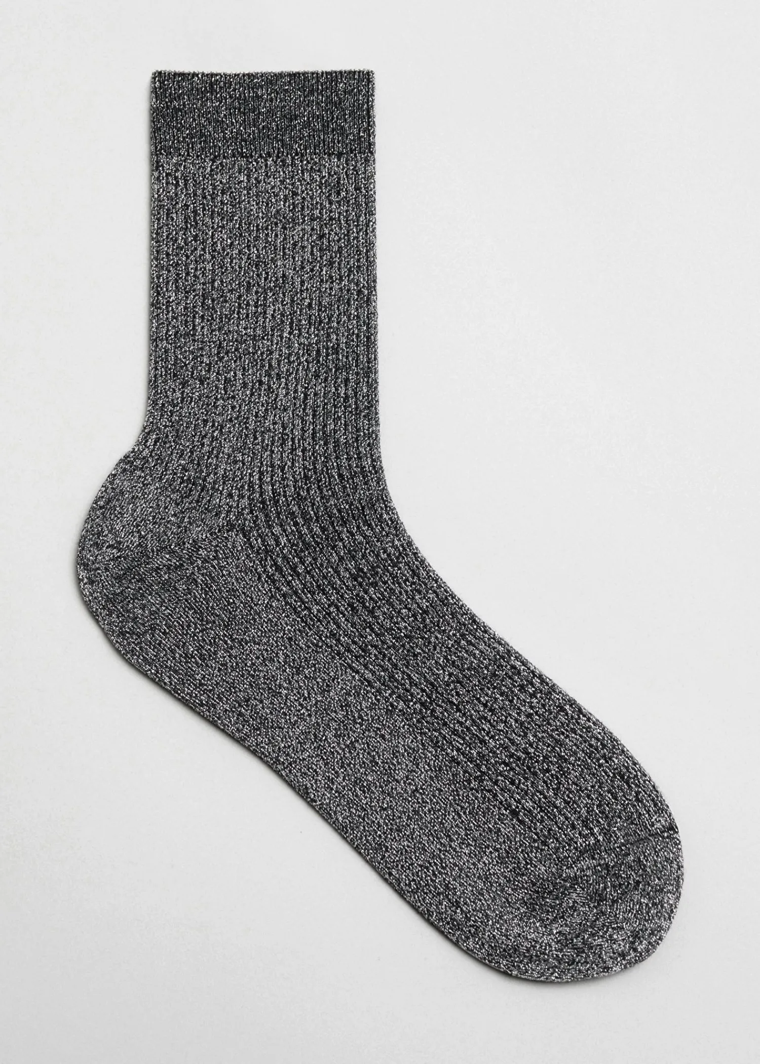 Store Glitter Rib Strik AnkelStrømper Kvinder Strømper Og Strømpebukser