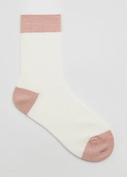 Store Glitterforede Ribsokker Kvinder Strømper Og Strømpebukser