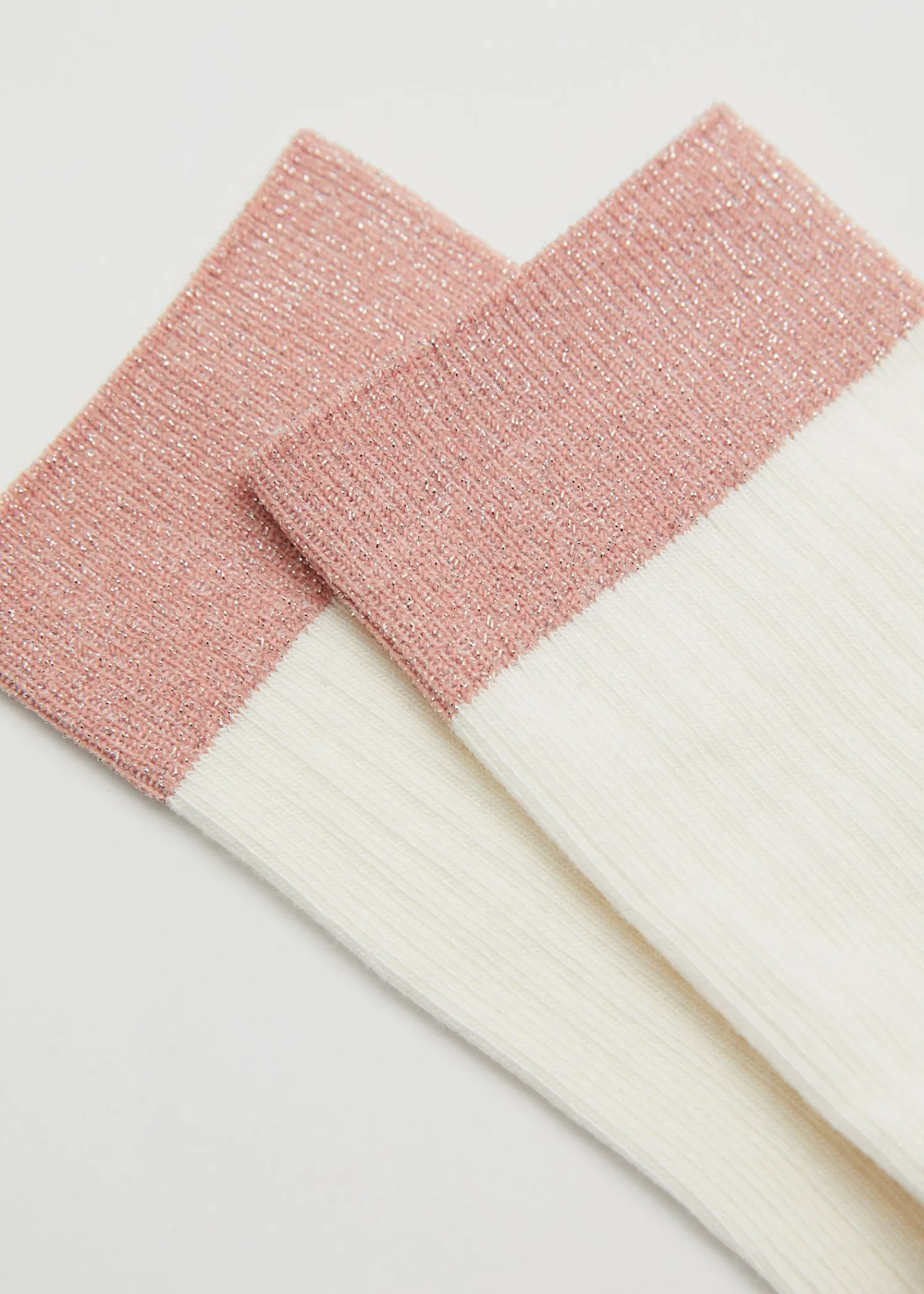 Store Glitterforede Ribsokker Kvinder Strømper Og Strømpebukser
