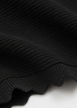 Cheap Haeklet Halterneck Midikjole Kvinder Kjoler