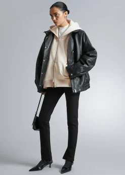 Shop Haettetroje Med Lynlas Kvinder Toppe