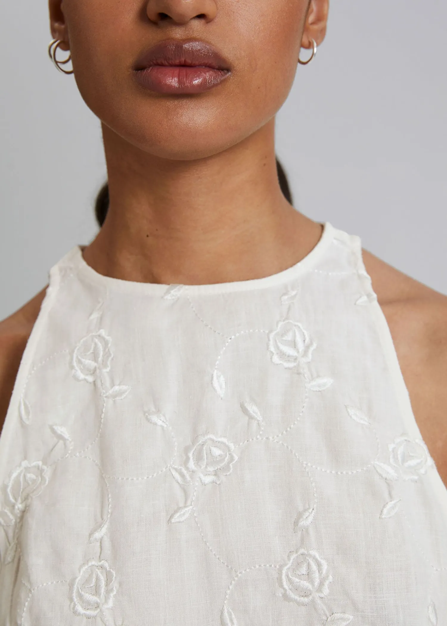 Cheap Hor Rund Hals Cropped Top Kvinder Toppe