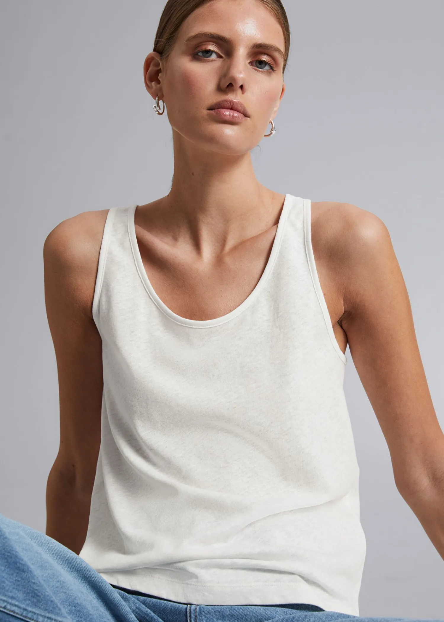 Shop Hortop Med Rund Hals Kvinder Toppe