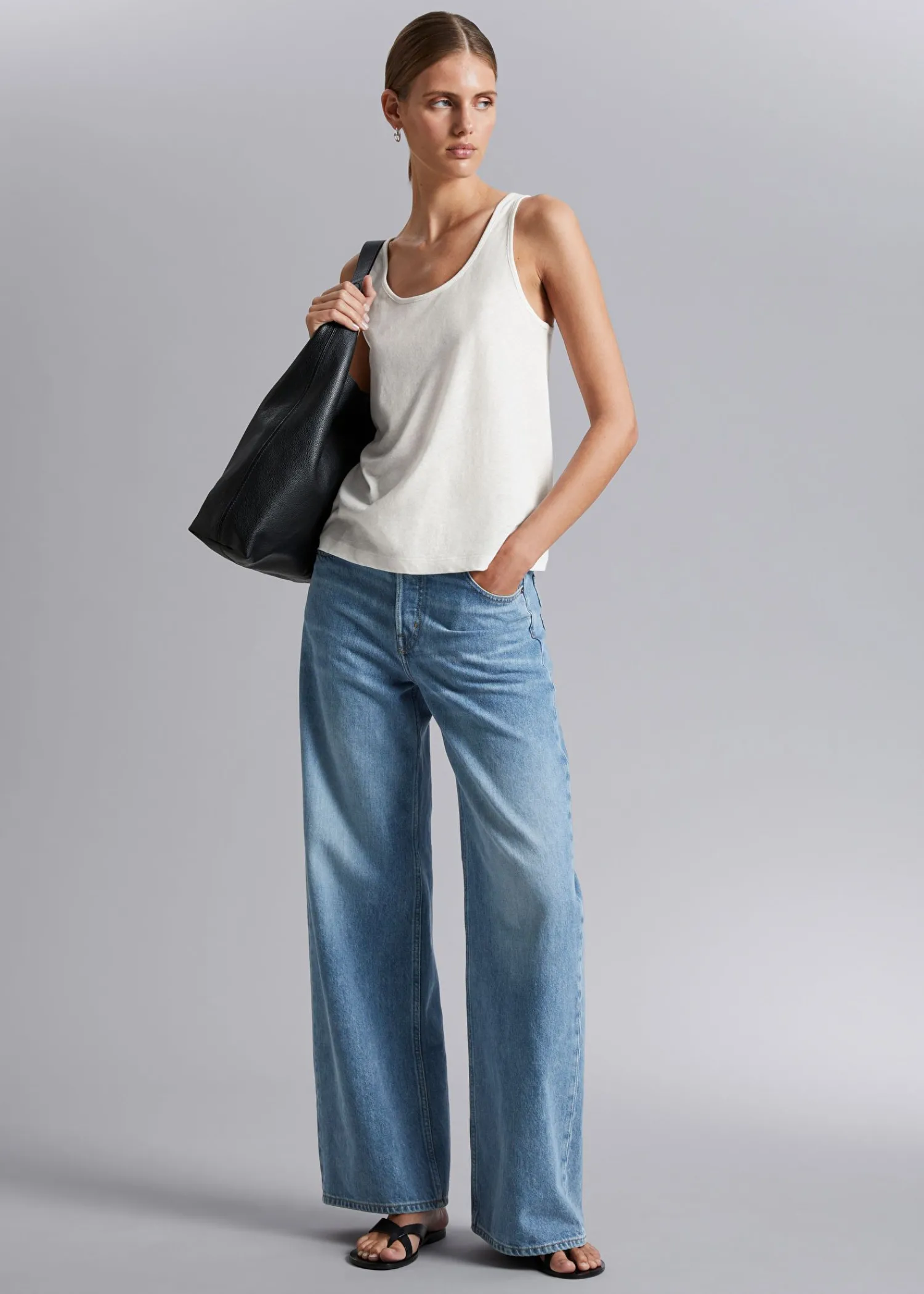 Shop Hortop Med Rund Hals Kvinder Toppe