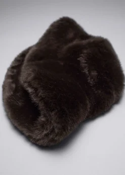 Flash Sale Imiteret Pels Bottehat Kvinder Hovedbeklædning