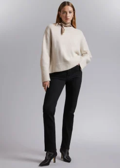 Cheap Jeans I Slanke Snit Kvinder Denim