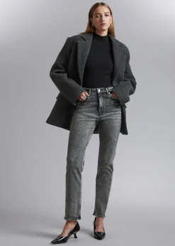 Flash Sale Jeans I Slanke Snit Kvinder Denim