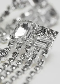 Store Krystal Frynser Oreringe Kvinder Oreringe