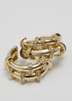 Clearance Krystal Prydede Bojler Kvinder Oreringe