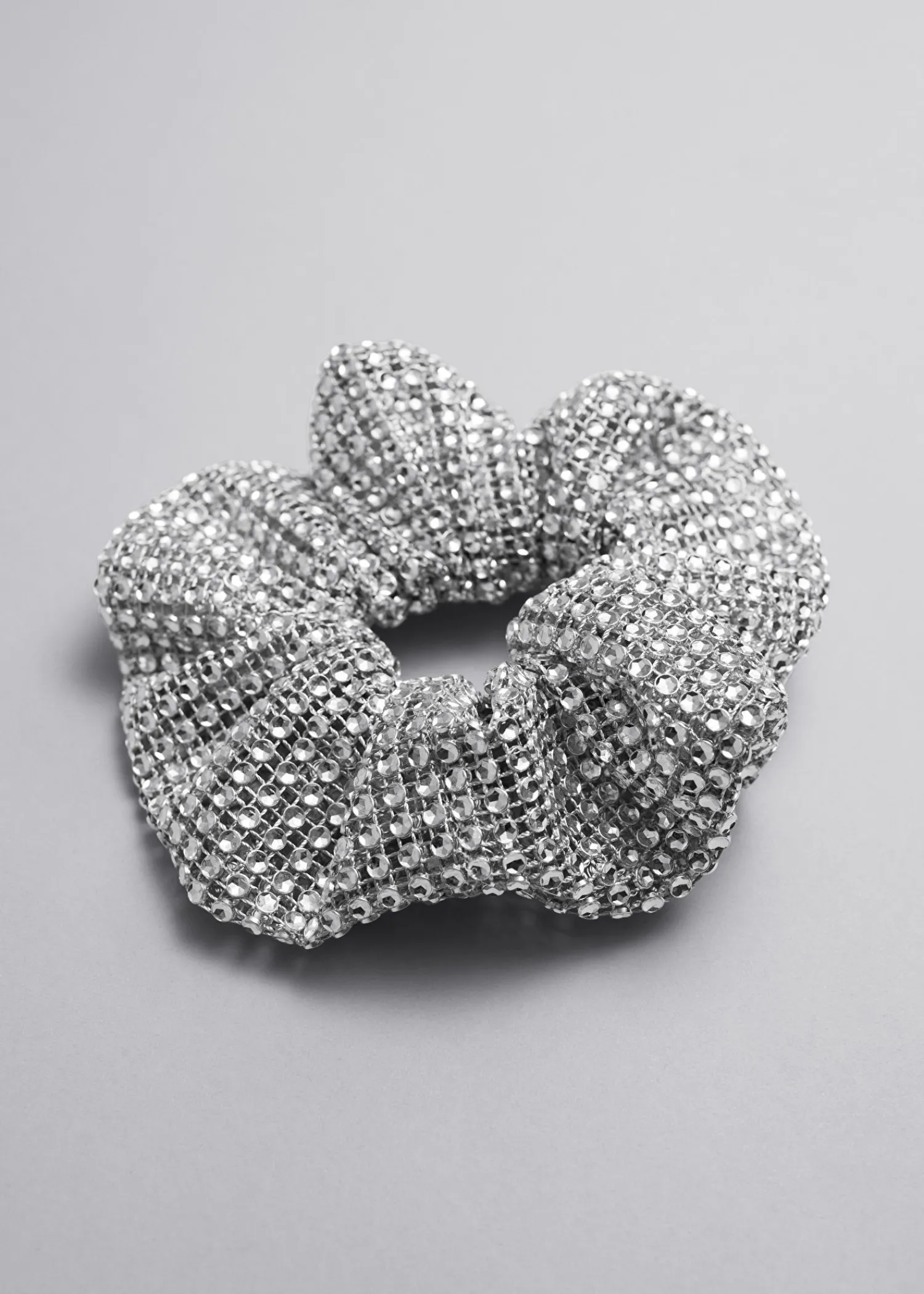 Hot Krystal Udsmykket Scrunchie Kvinder Hårtilbehør