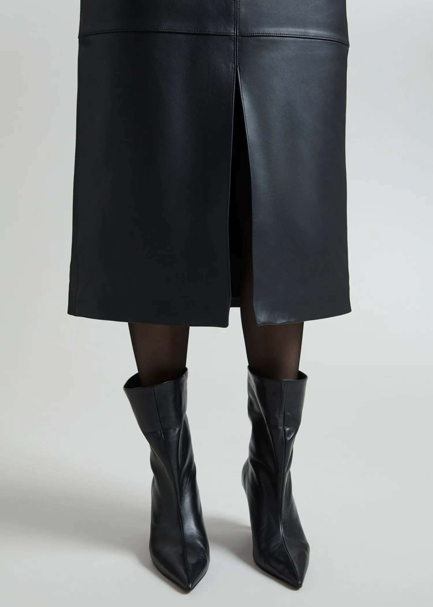 Best Laeder Paperbag Talje Nederdel Kvinder Nederdele