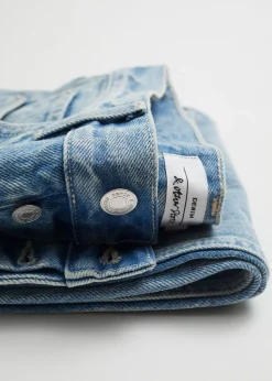 Best Sale Lige Flossede Jeans Kvinder Denim