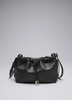 Best Lille Tote I Laeder Med Snoretraek Kvinder Tasker