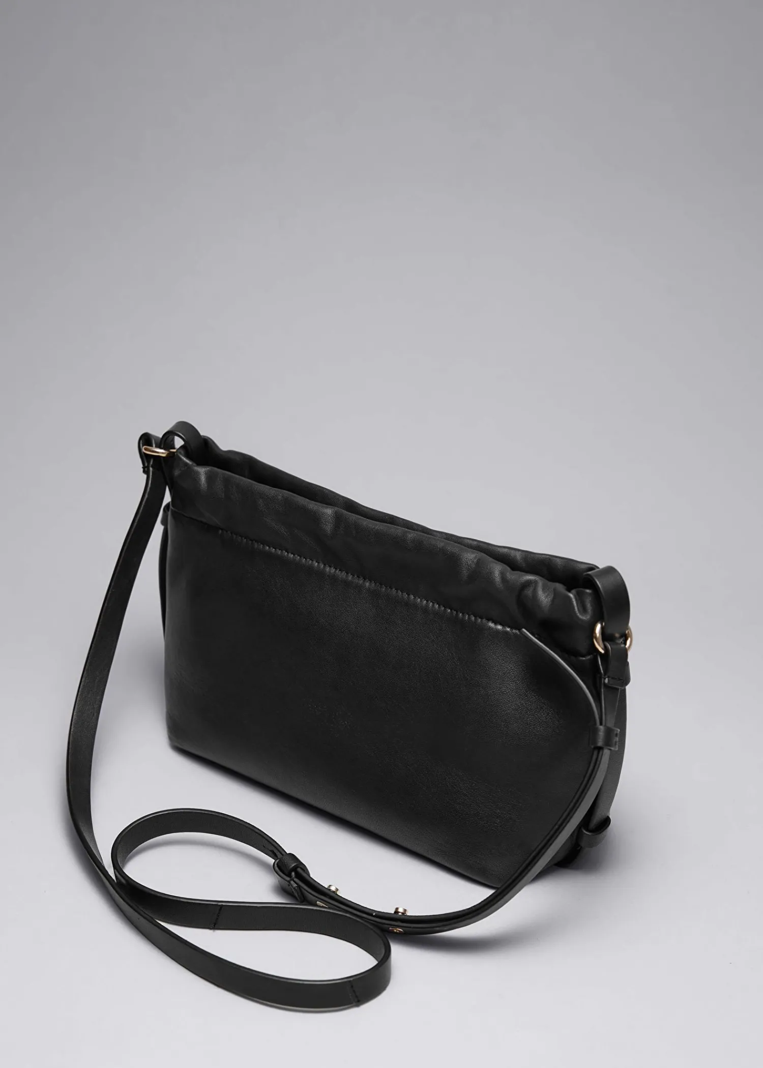 Best Lille Tote I Laeder Med Snoretraek Kvinder Tasker