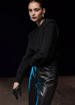 Discount Merino Jumper Med Forlaenget Skulder Kvinder Strik