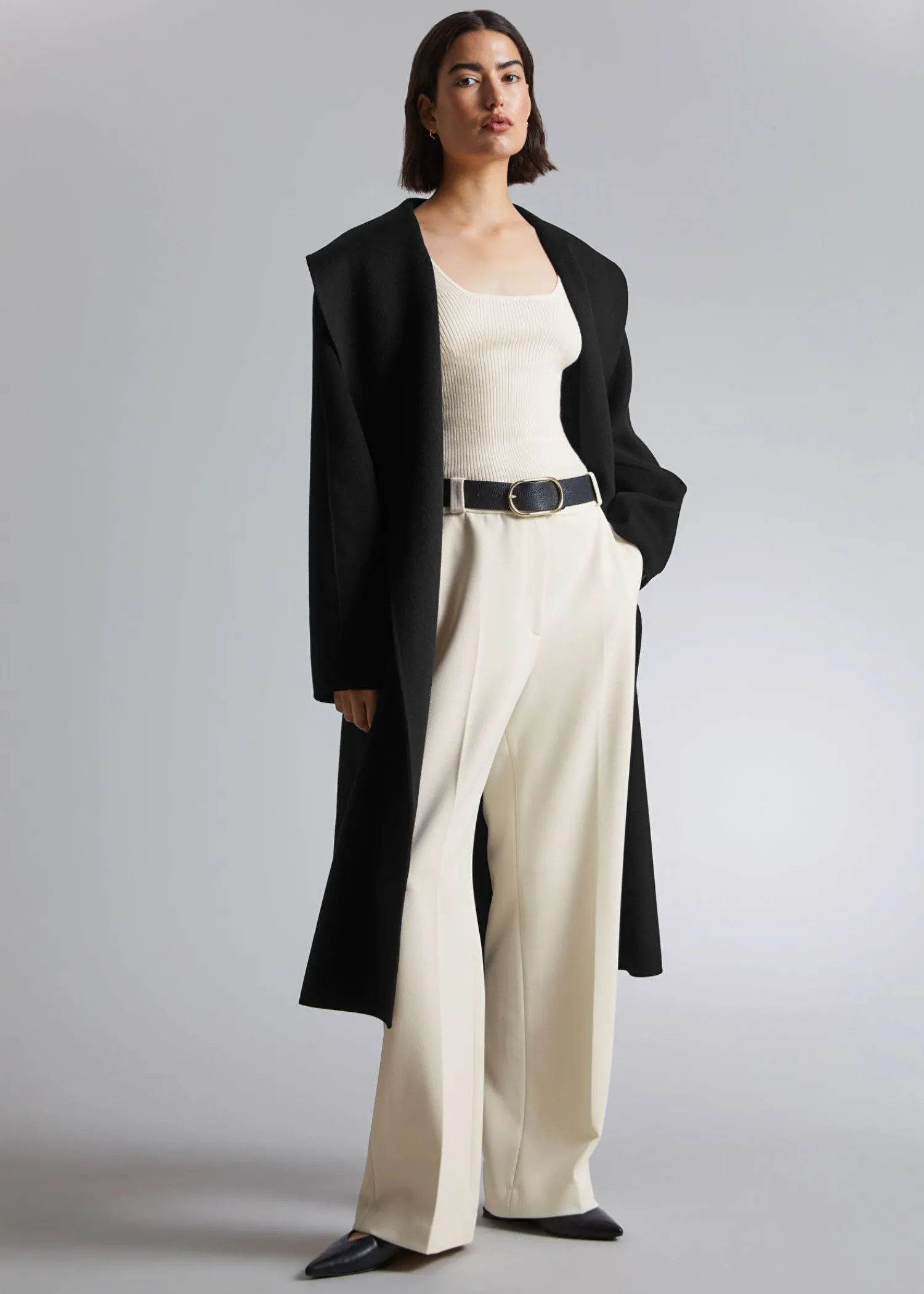 Hot Merino Ribstrikket Troje Kvinder Strik