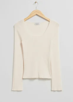 Hot Merino Ribstrikket Troje Kvinder Strik