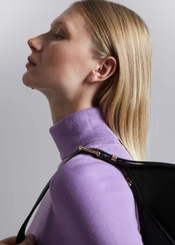 Cheap Merino Rullekravetroje Kvinder Toppe