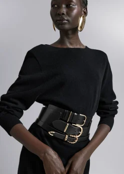 Discount Merino Strik Midikjole Kvinder Kjoler