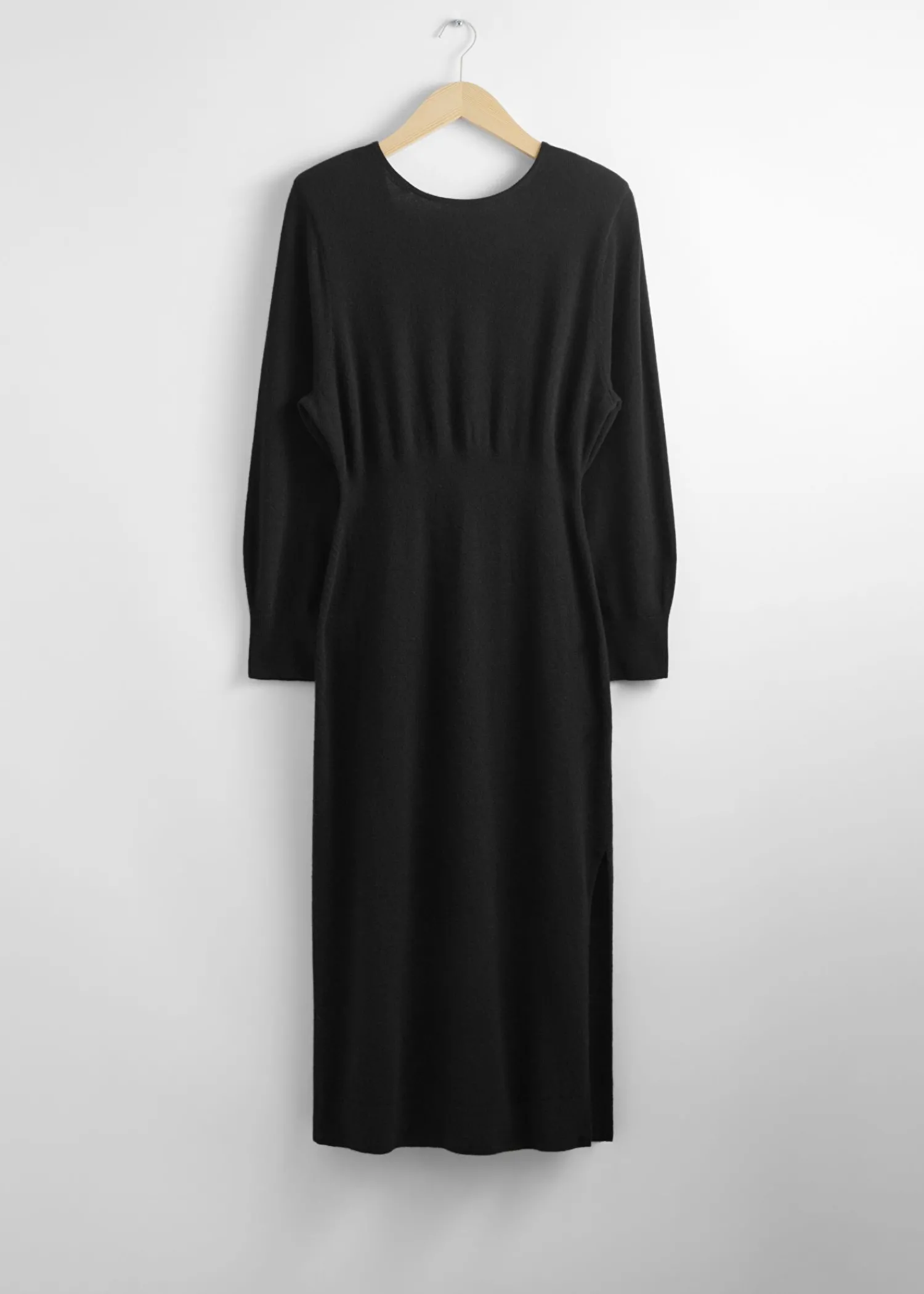 Discount Merino Strik Midikjole Kvinder Kjoler