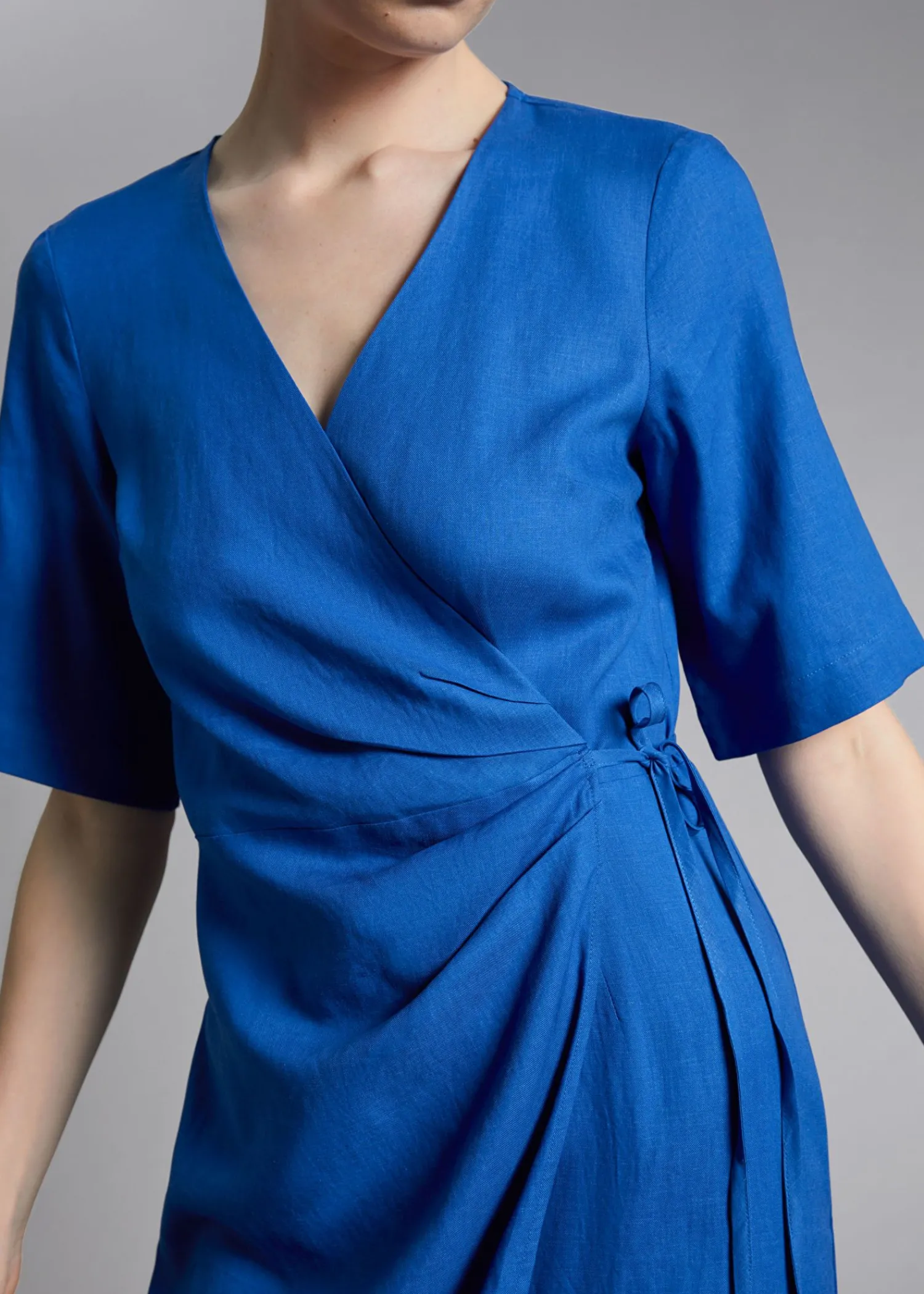 Sale Midi Sla Om Kjole Kvinder Kjoler