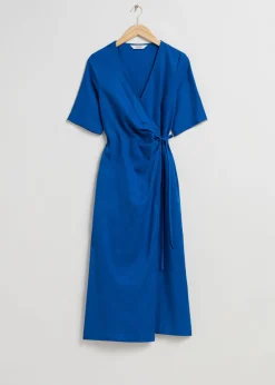 Sale Midi Sla Om Kjole Kvinder Kjoler