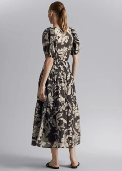 Discount Midikjole I Lag Kvinder Kjoler