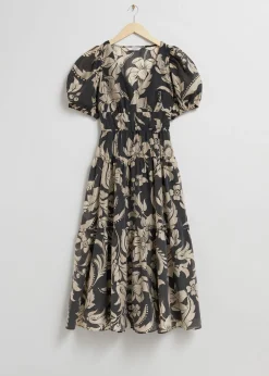 Discount Midikjole I Lag Kvinder Kjoler