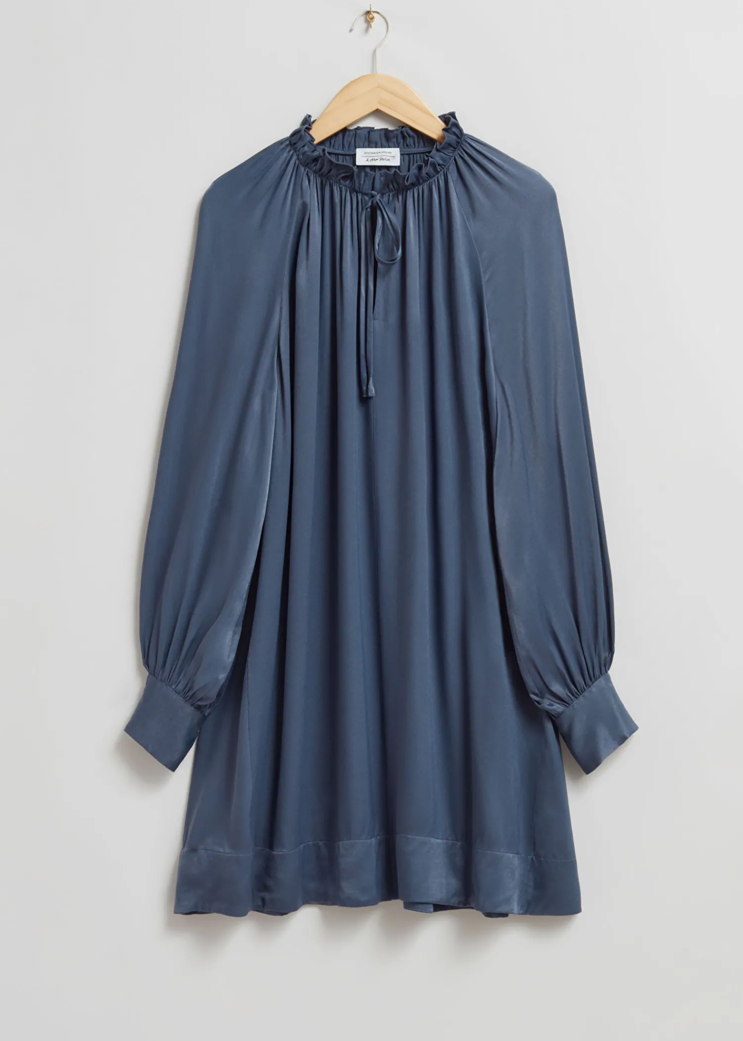 Store Midikjole Med Bindeband Kvinder Kjoler