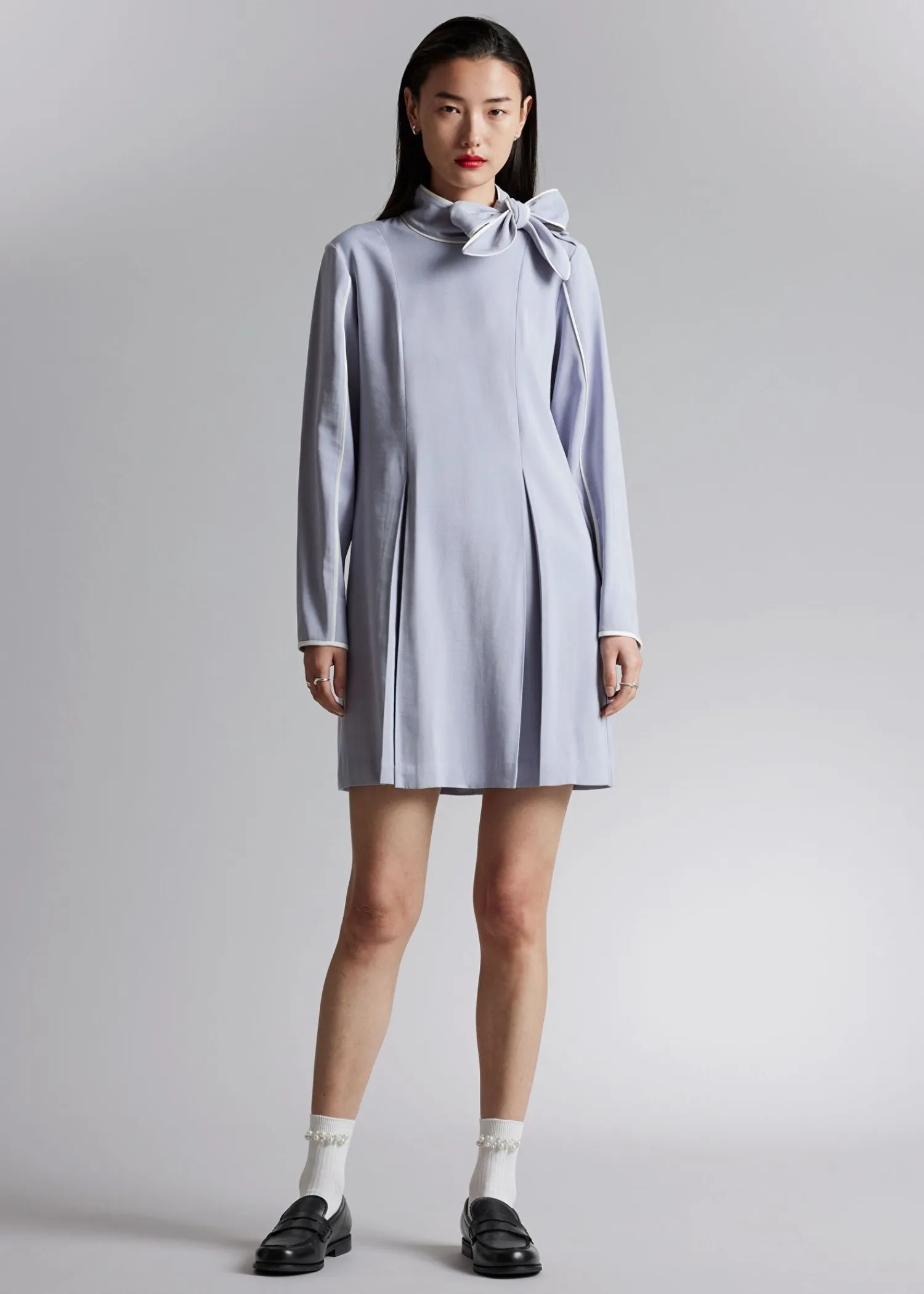 Cheap Minikjole Med Bindeband Kvinder Kjoler