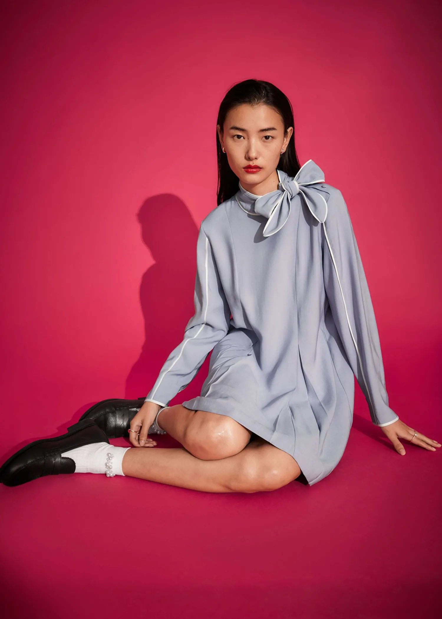 Cheap Minikjole Med Bindeband Kvinder Kjoler