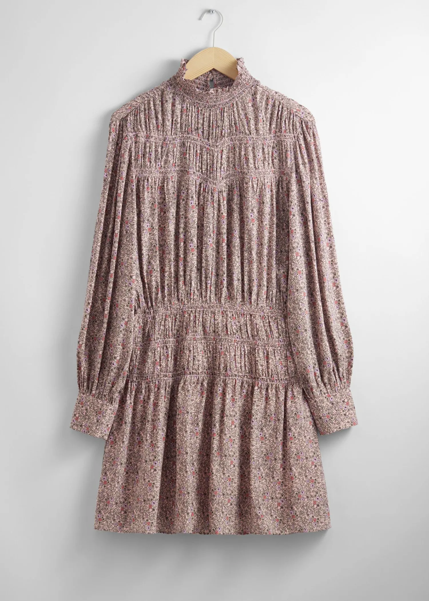 Shop Minikjole Med Smockhals Kvinder Kjoler