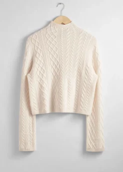 Online Mock Neck Merino Jumper Kvinder Strik
