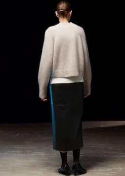 Best Mock Neck Uld Jumper Kvinder Strik