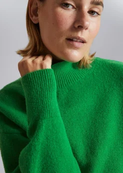 Best Mock-Neck Sweater Kvinder Strik