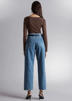 New Monteret Scoop-Neck Top Kvinder Toppe