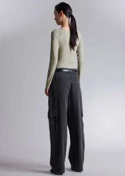 Store Off-Soulder Wrap Bodysuit Kvinder Toppe