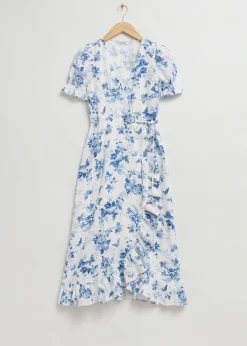 New Omslagskjole I Hor Kvinder Kjoler